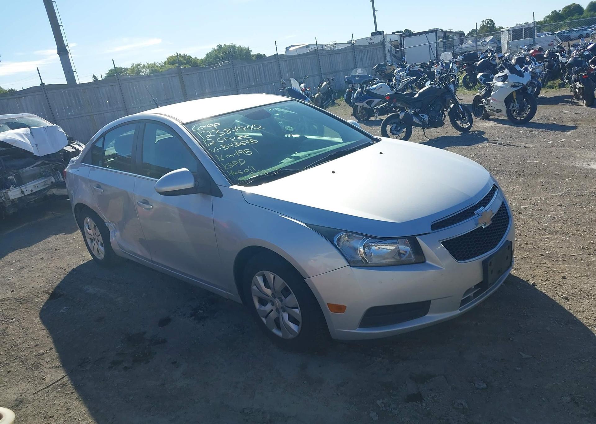 2012 CHEVROLET CRUZE LT TURBO