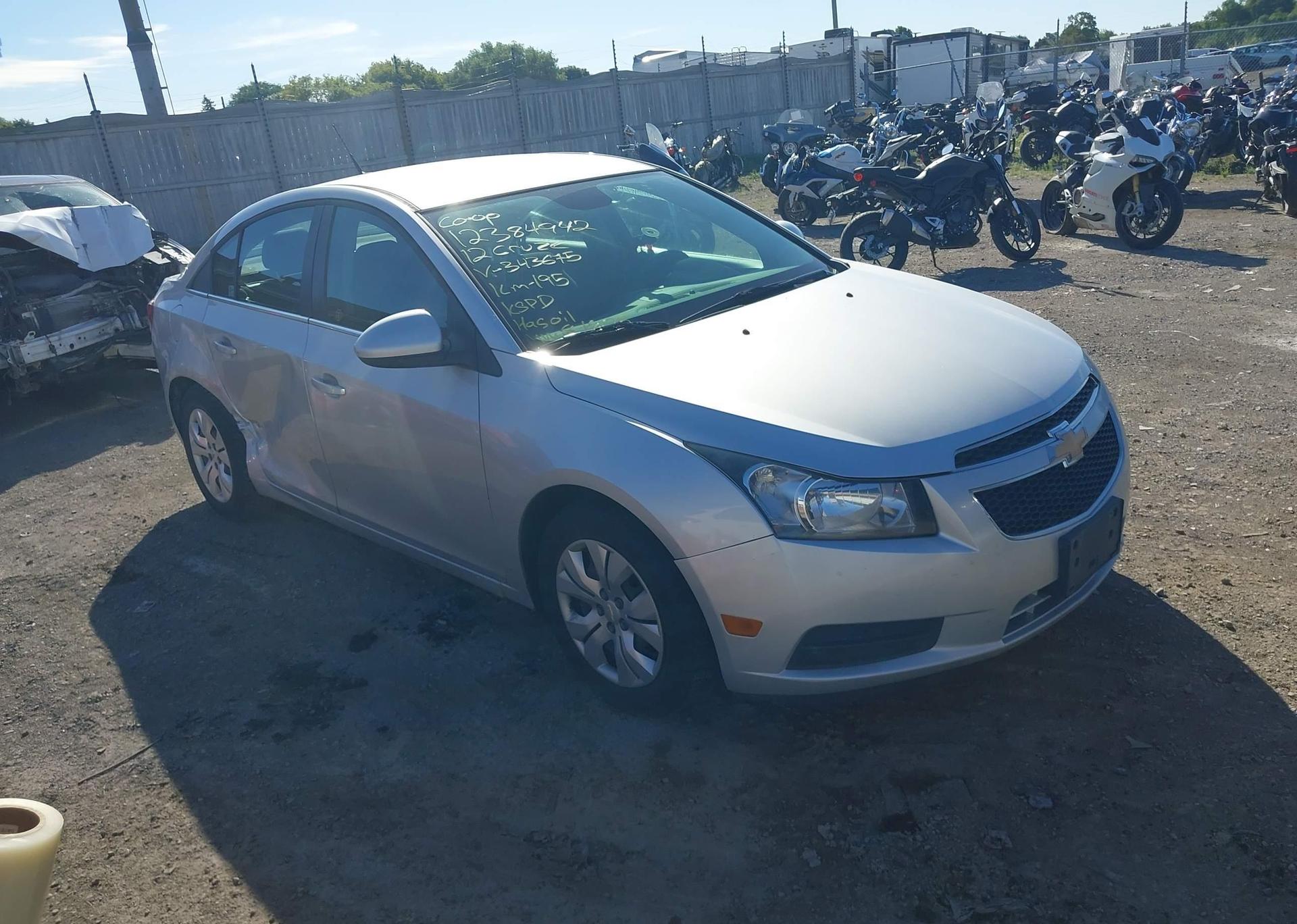 2012 CHEVROLET CRUZE LT TURBO