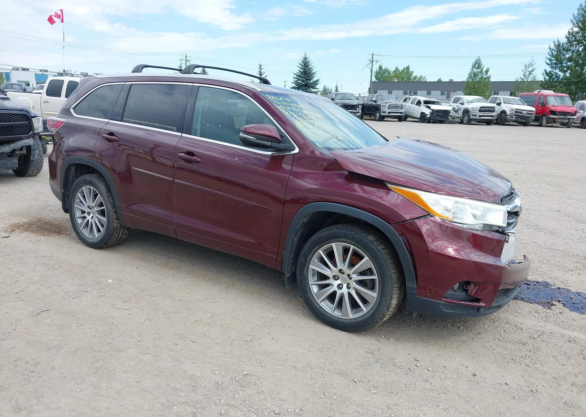 2015 TOYOTA highlander xle