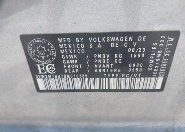 2024 VOLKSWAGEN JETTA COMFORTLINE