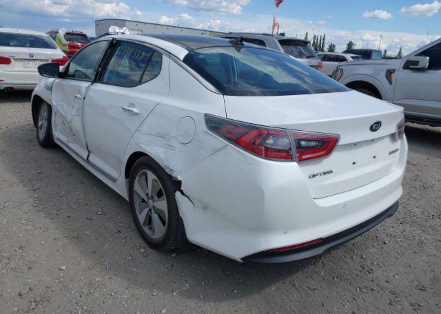 2016 KIA OPTIMA HYBRID EX