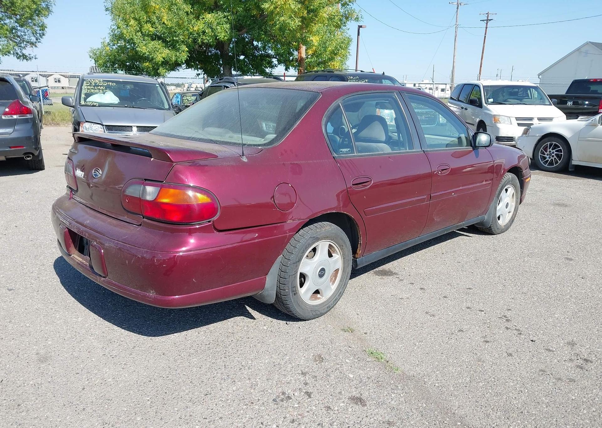 2001 CHEVROLET MALIBU