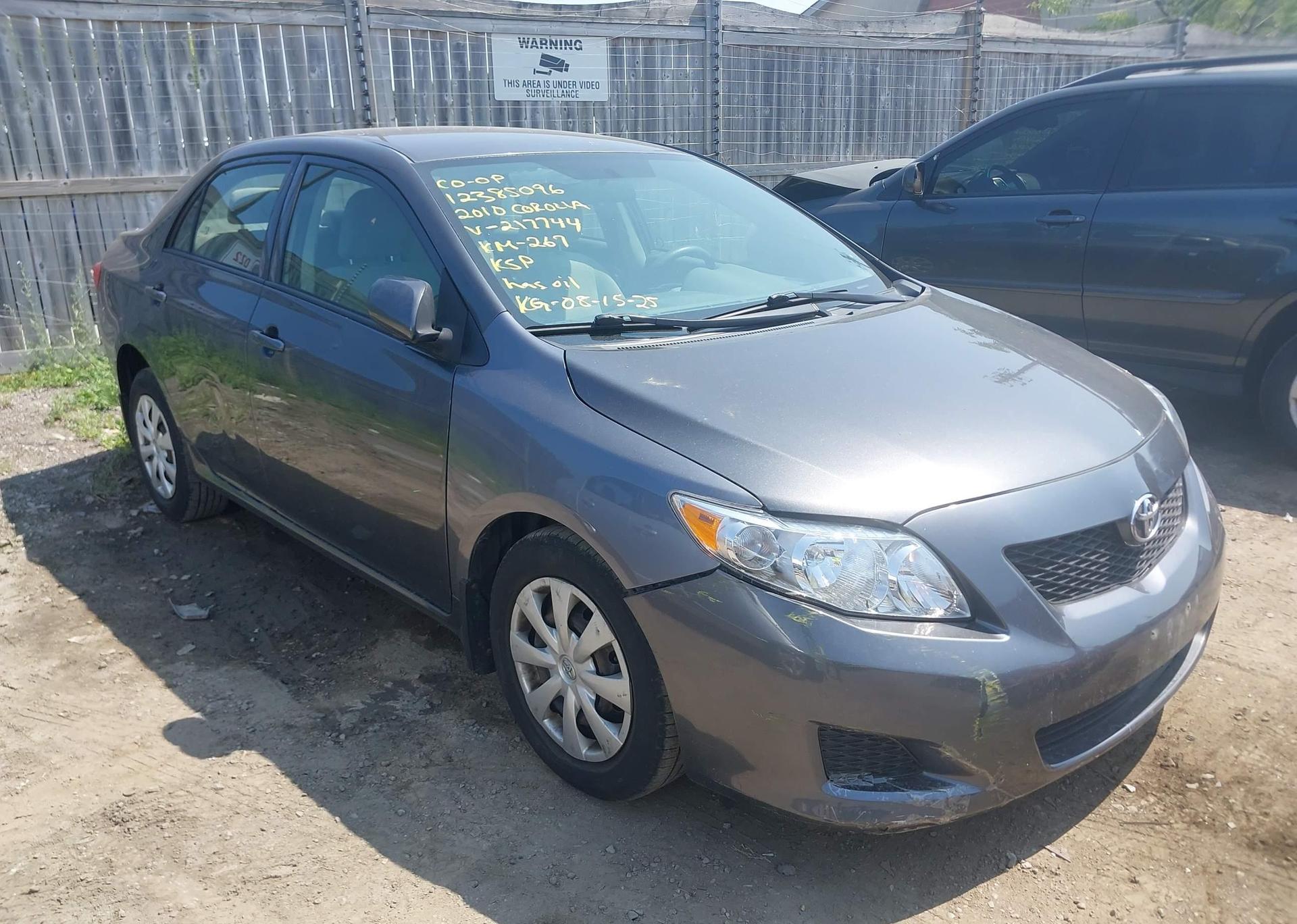 2010 TOYOTA COROLLA S