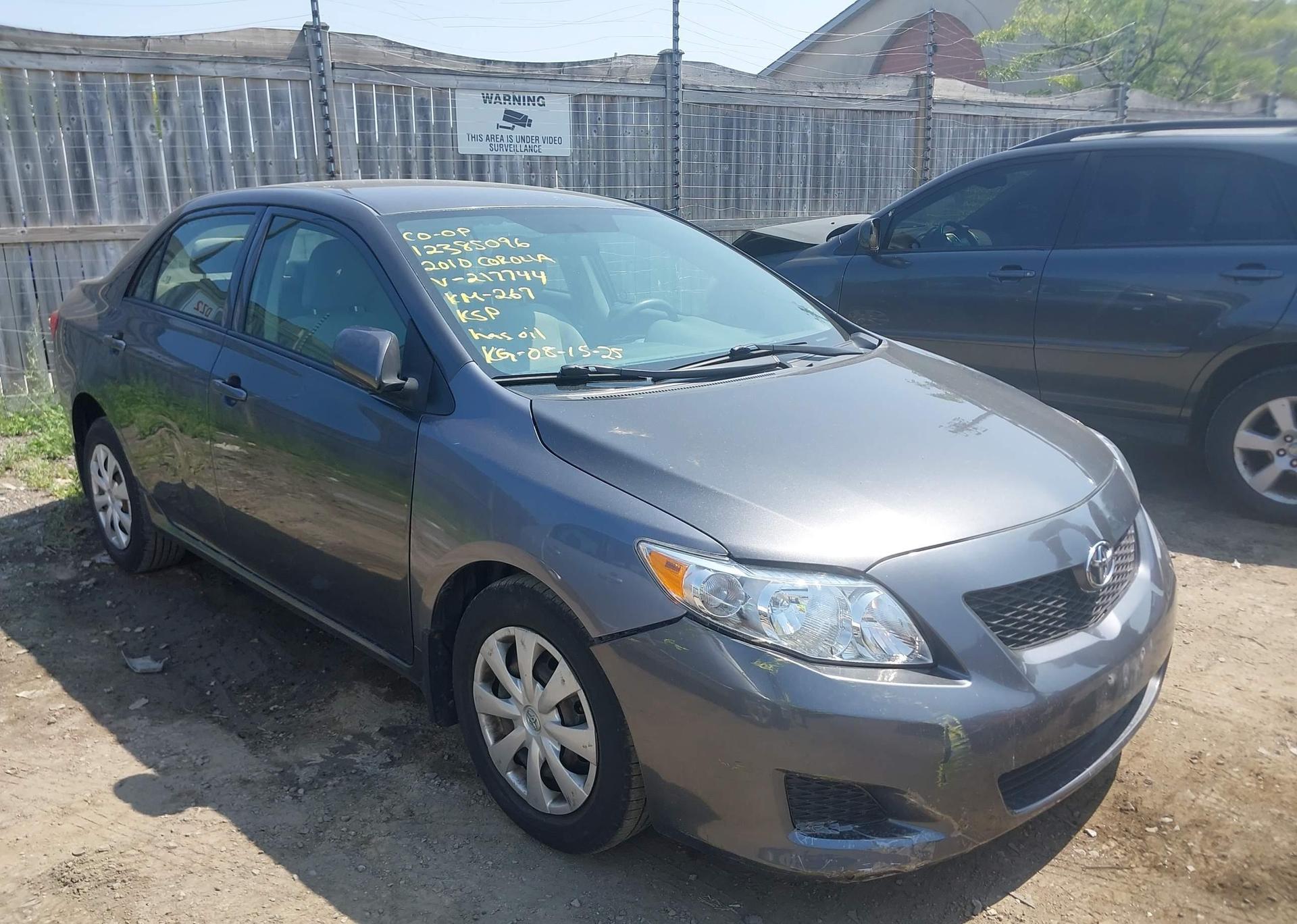 2010 TOYOTA COROLLA S