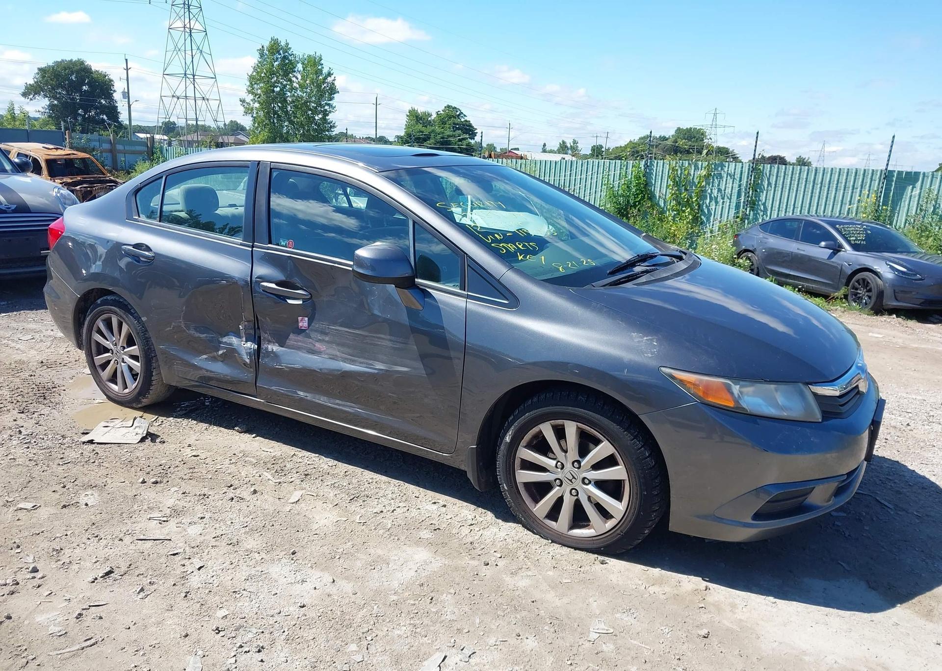 2012 HONDA CIVIC EX