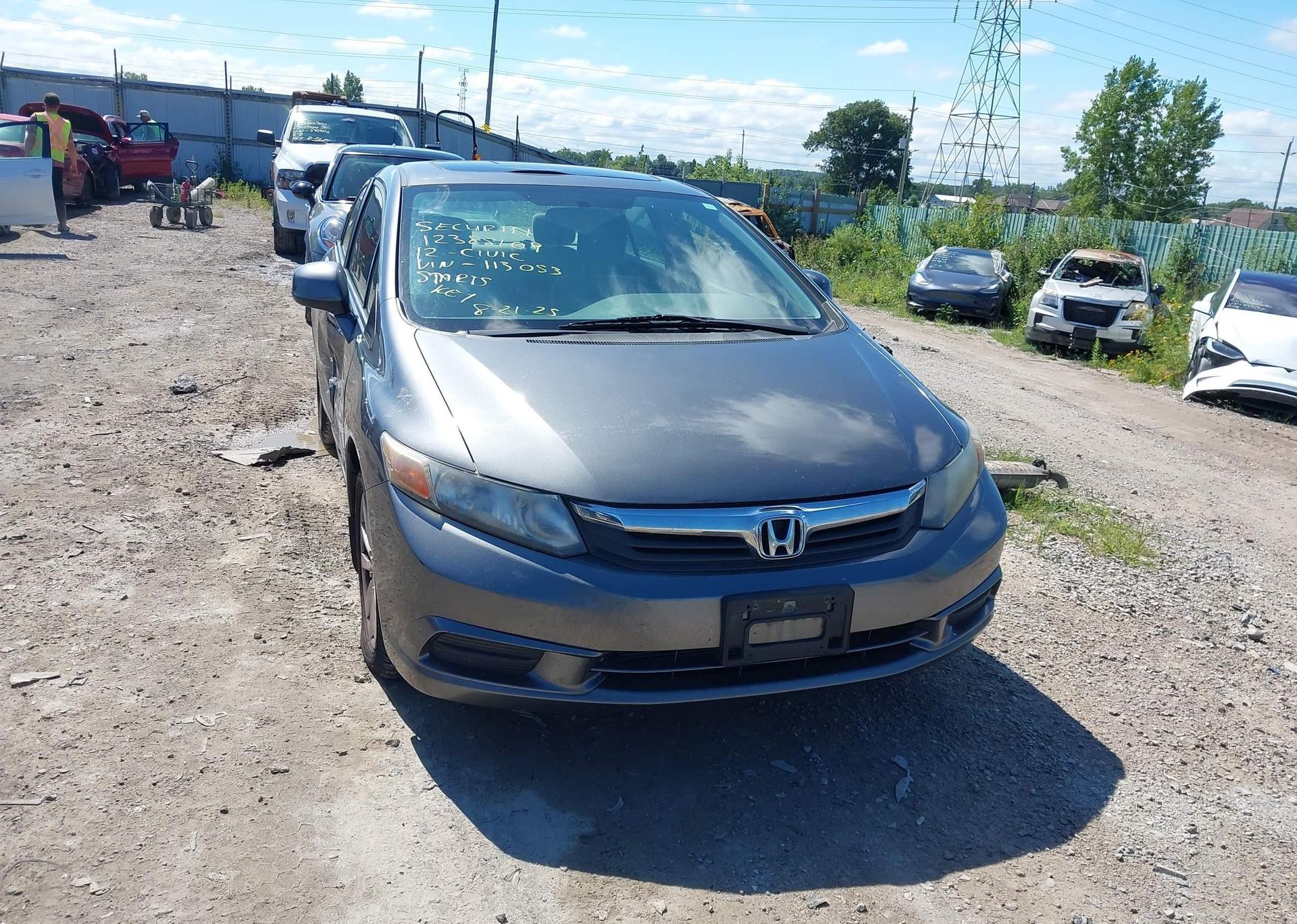 2012 HONDA CIVIC EX