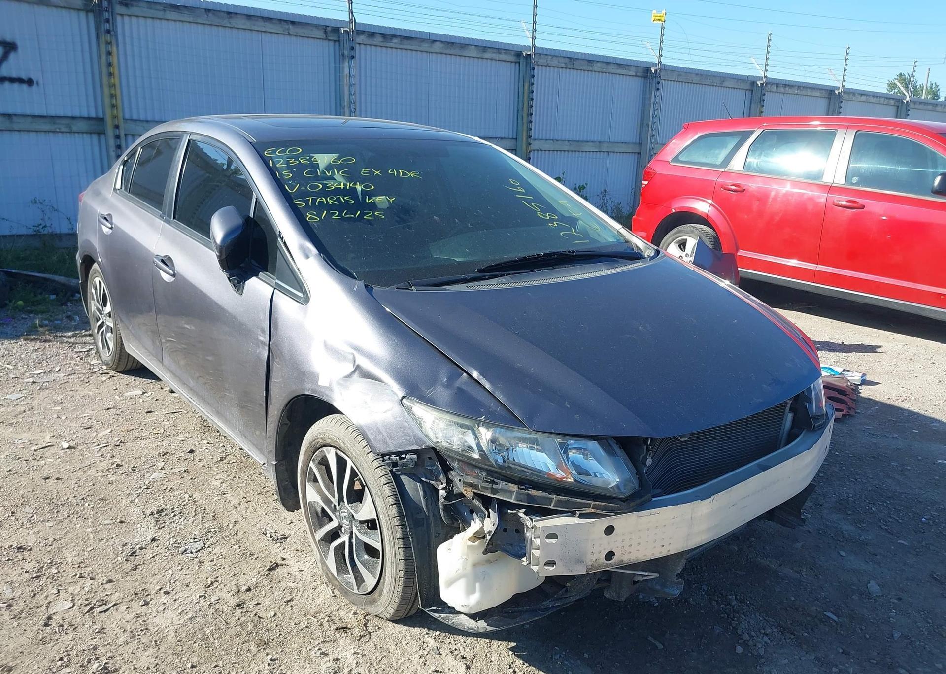2015 HONDA CIVIC EX 4DR