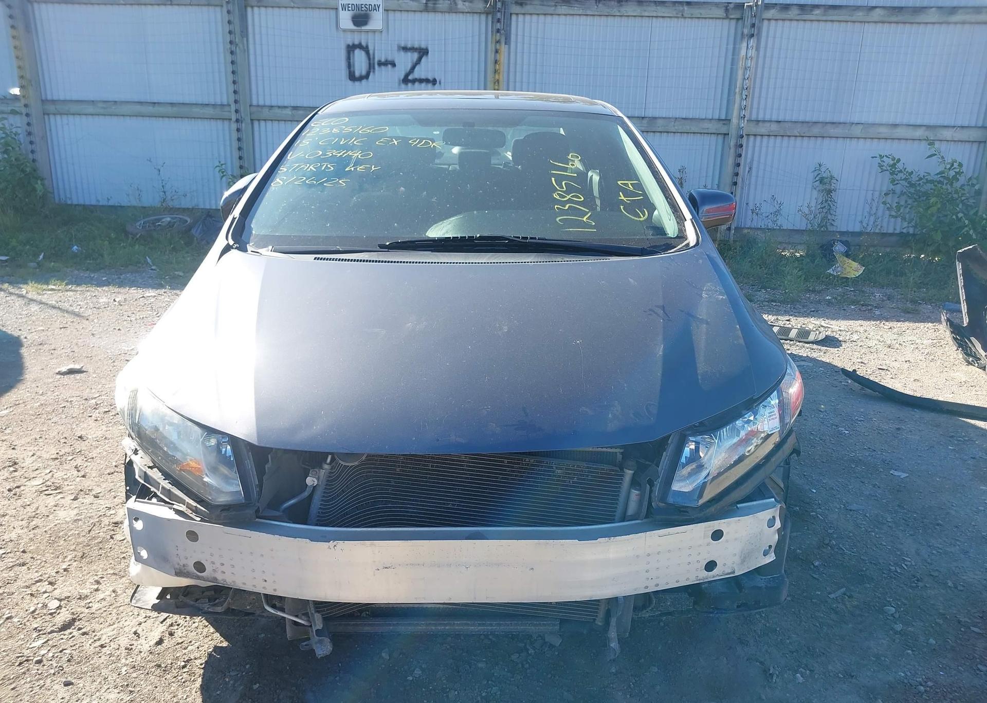2015 HONDA CIVIC EX 4DR