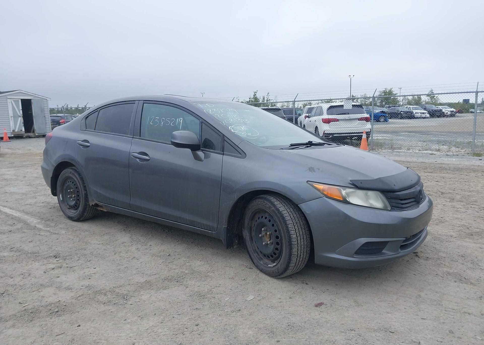 2012 HONDA CIVIC EX 4DR