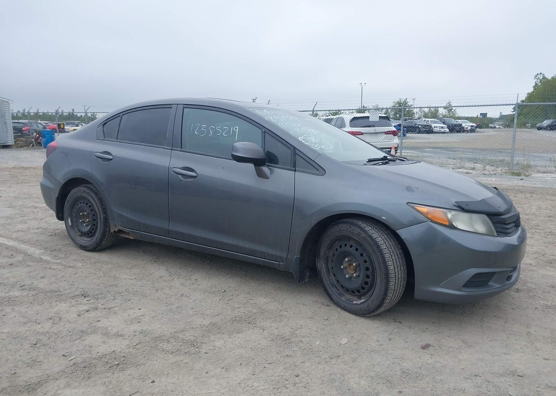 2012 HONDA CIVIC EX 4DR
