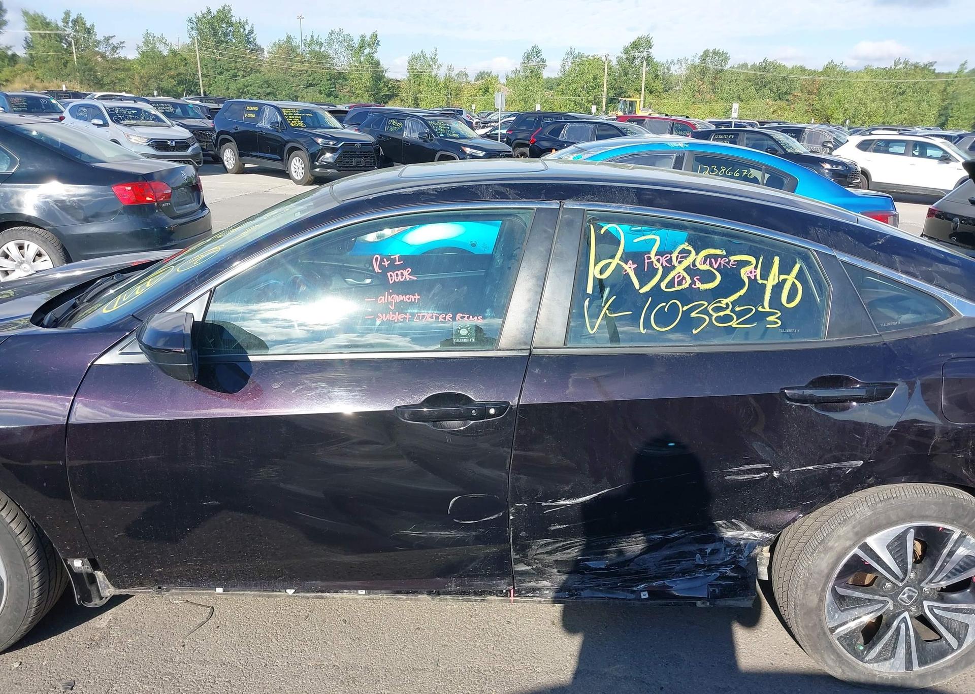 2016 HONDA CIVIC EX