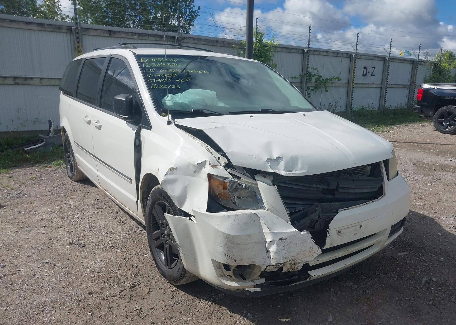 2008 DODGE GRAND CARAVAN SXT