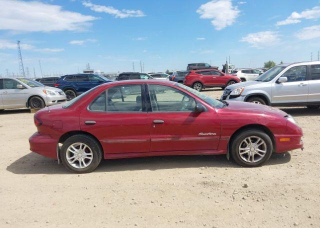 2005 PONTIAC SUNFIRE SL