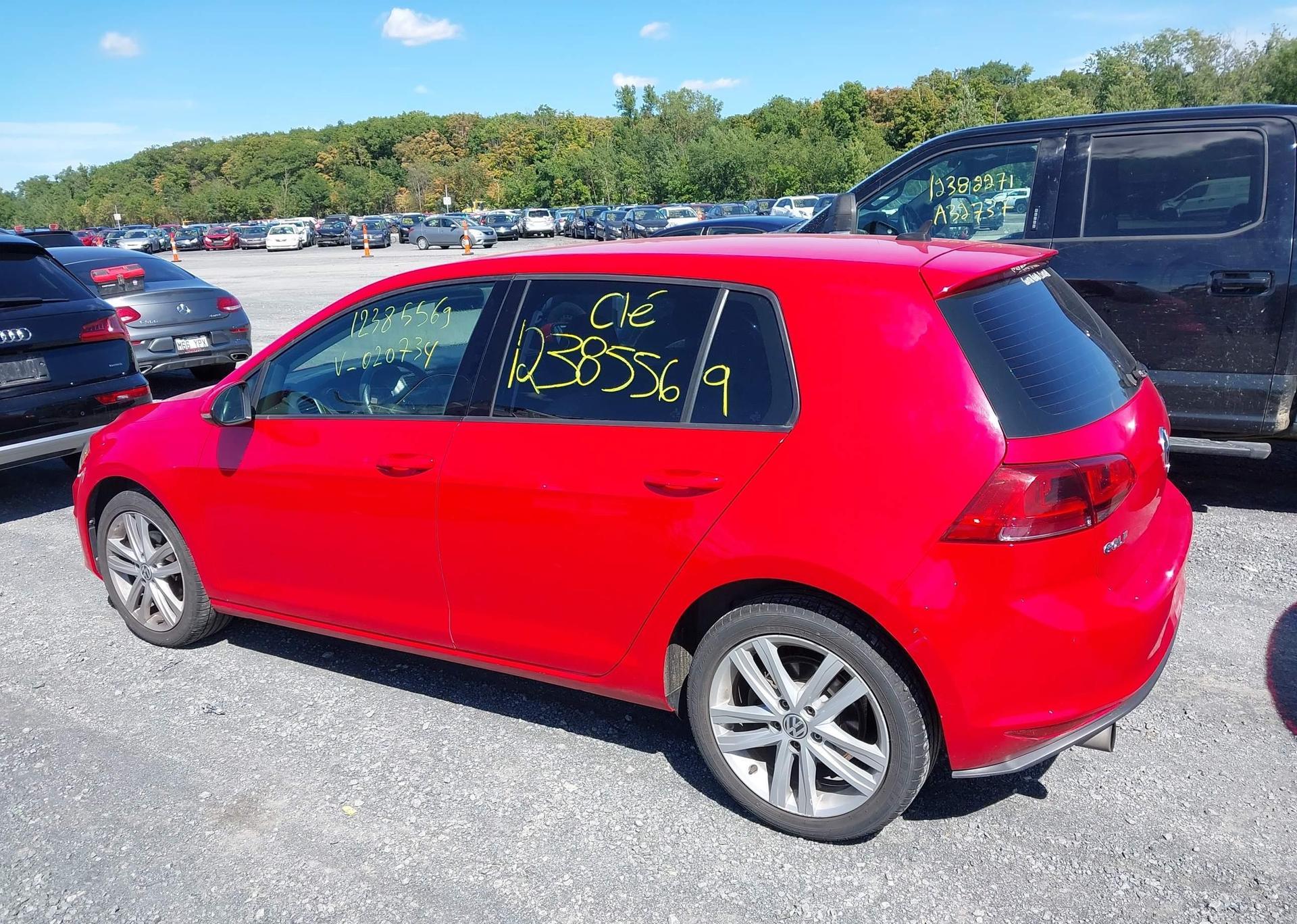 2017 VOLKSWAGEN GOLF S