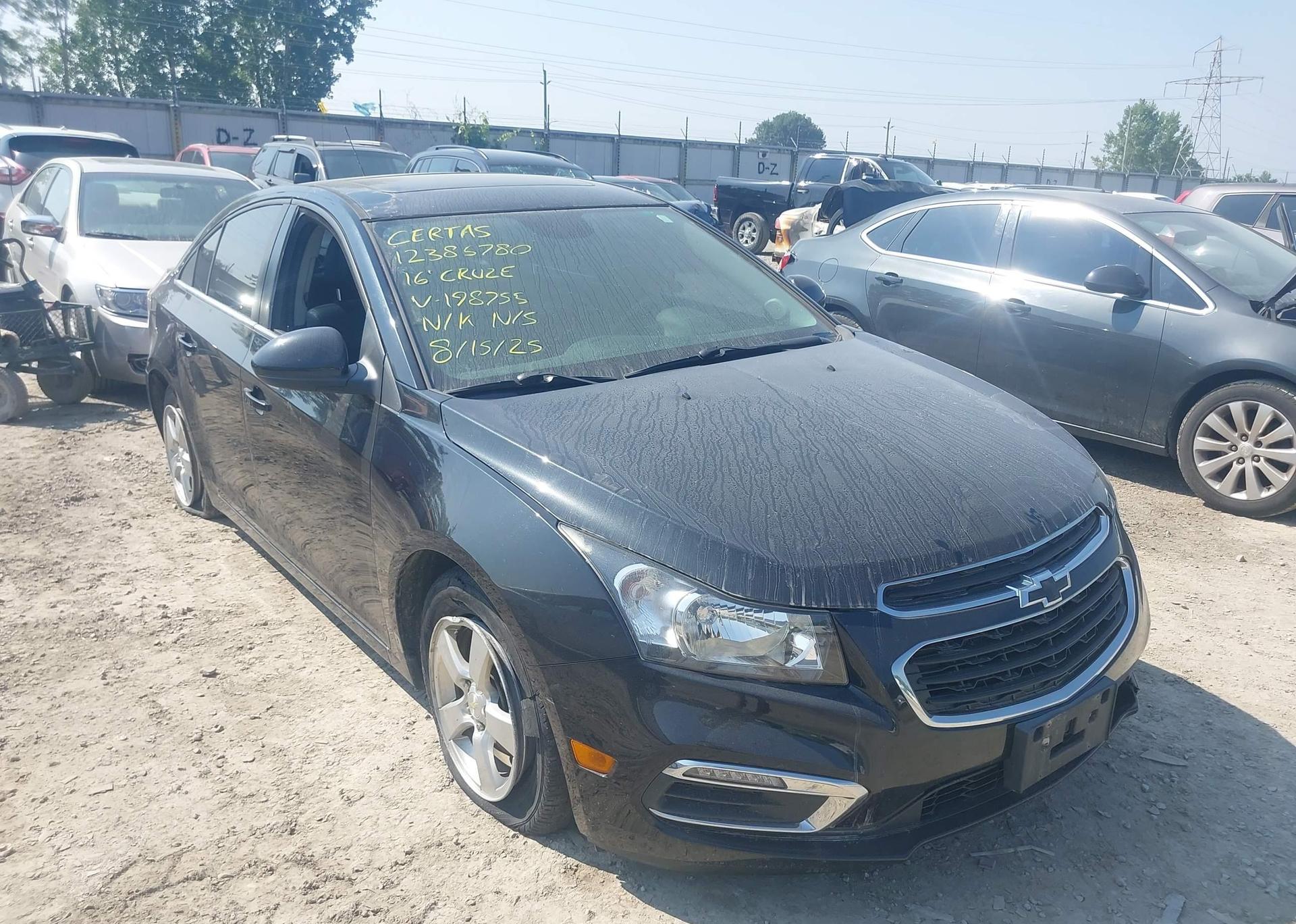 2016 CHEVROLET CRUZE LIMITED LT
