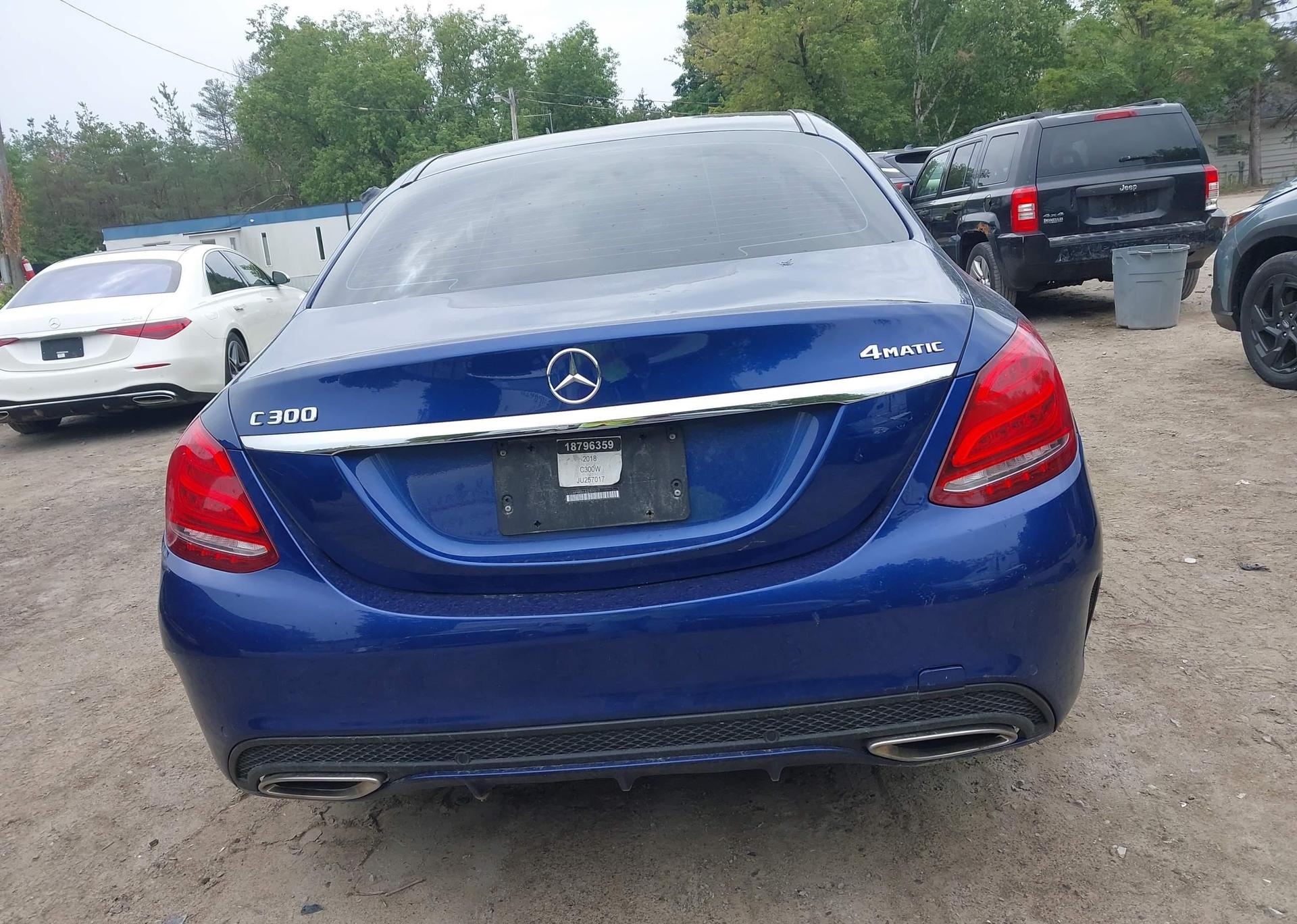 2018 MERCEDES-BENZ C 300 4MATIC