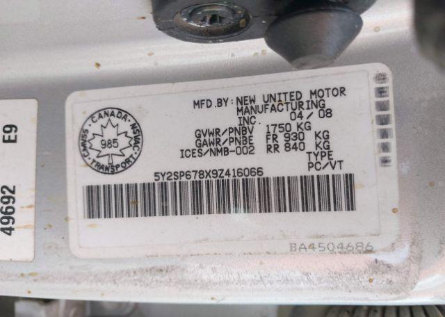 2009 PONTIAC VIBE