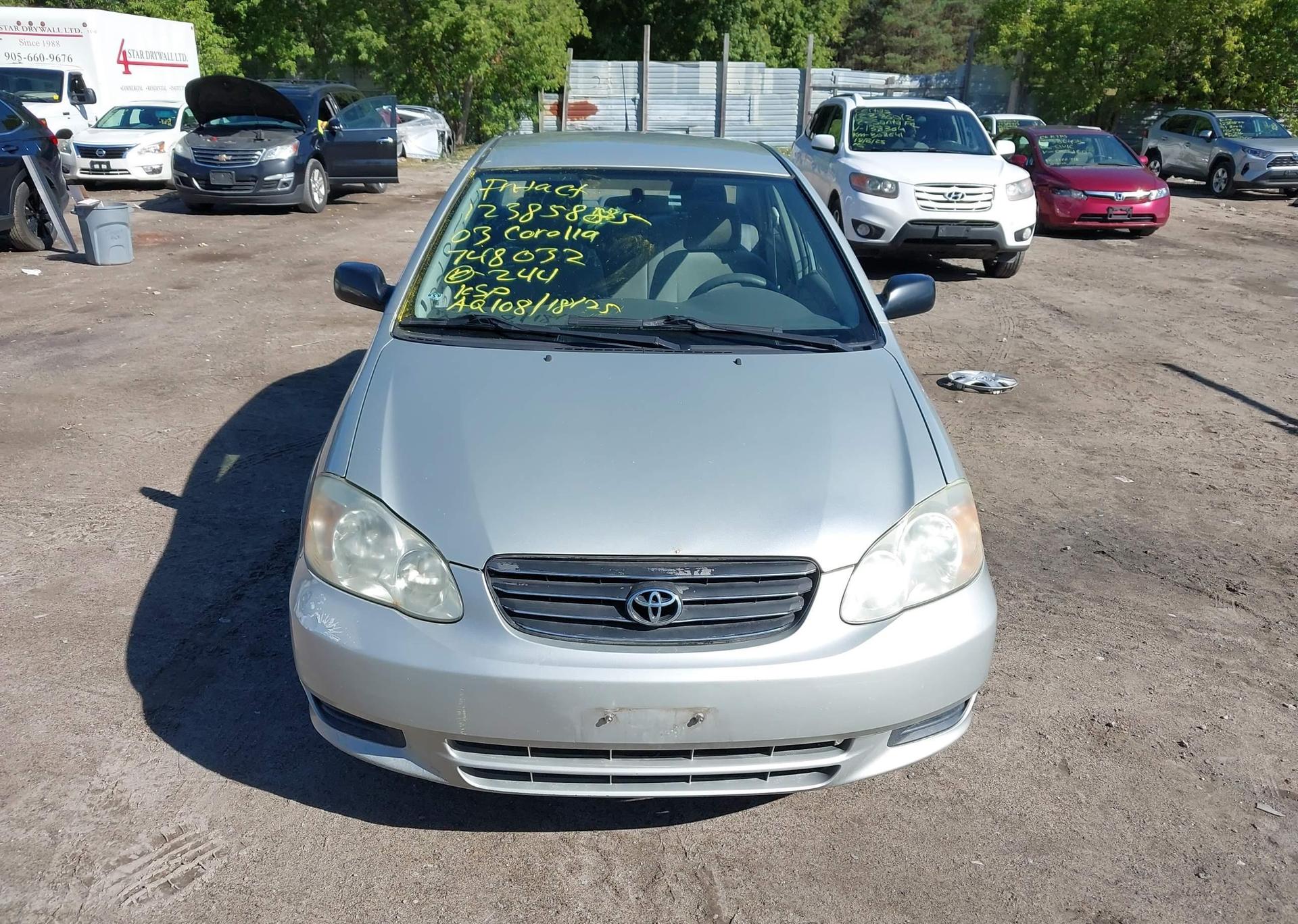 2003 TOYOTA COROLLA CE