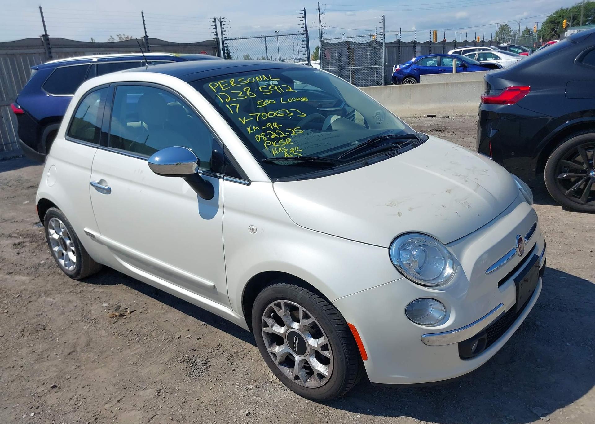 2017 FIAT 500 LOUNGE