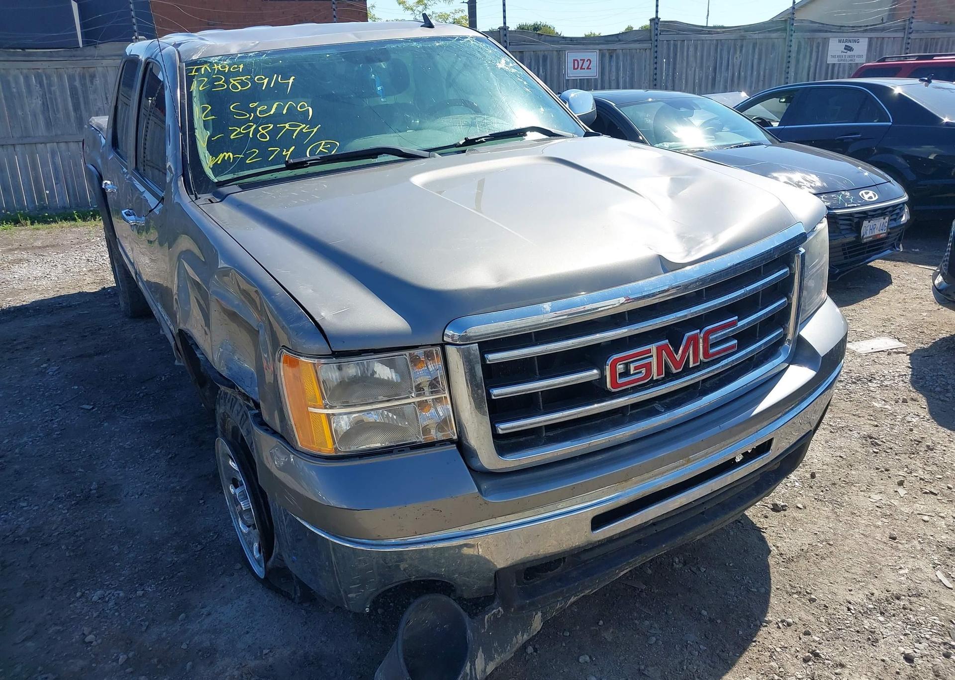 2012 GMC SIERRA 1500