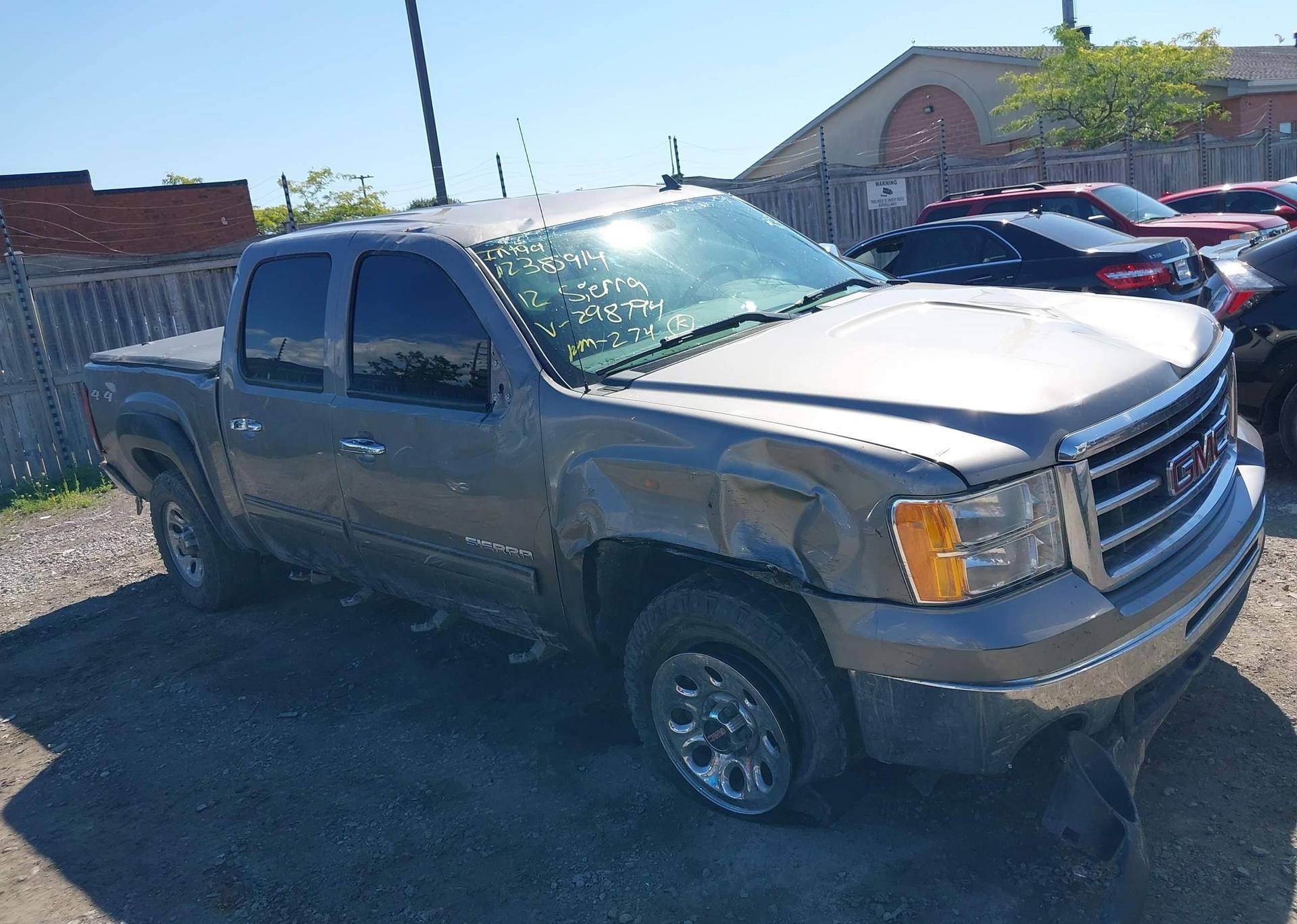 2012 GMC SIERRA 1500
