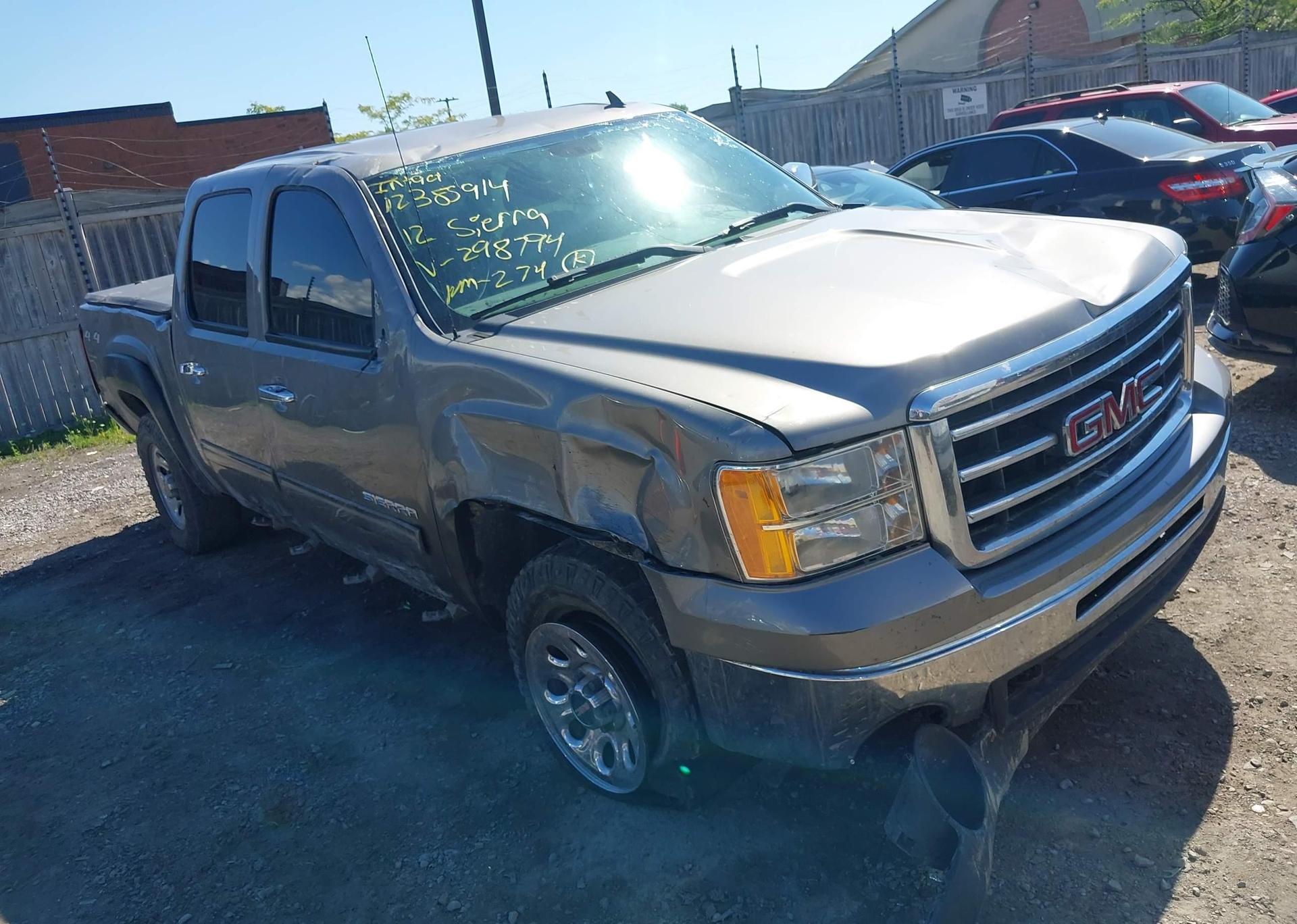 2012 GMC SIERRA 1500