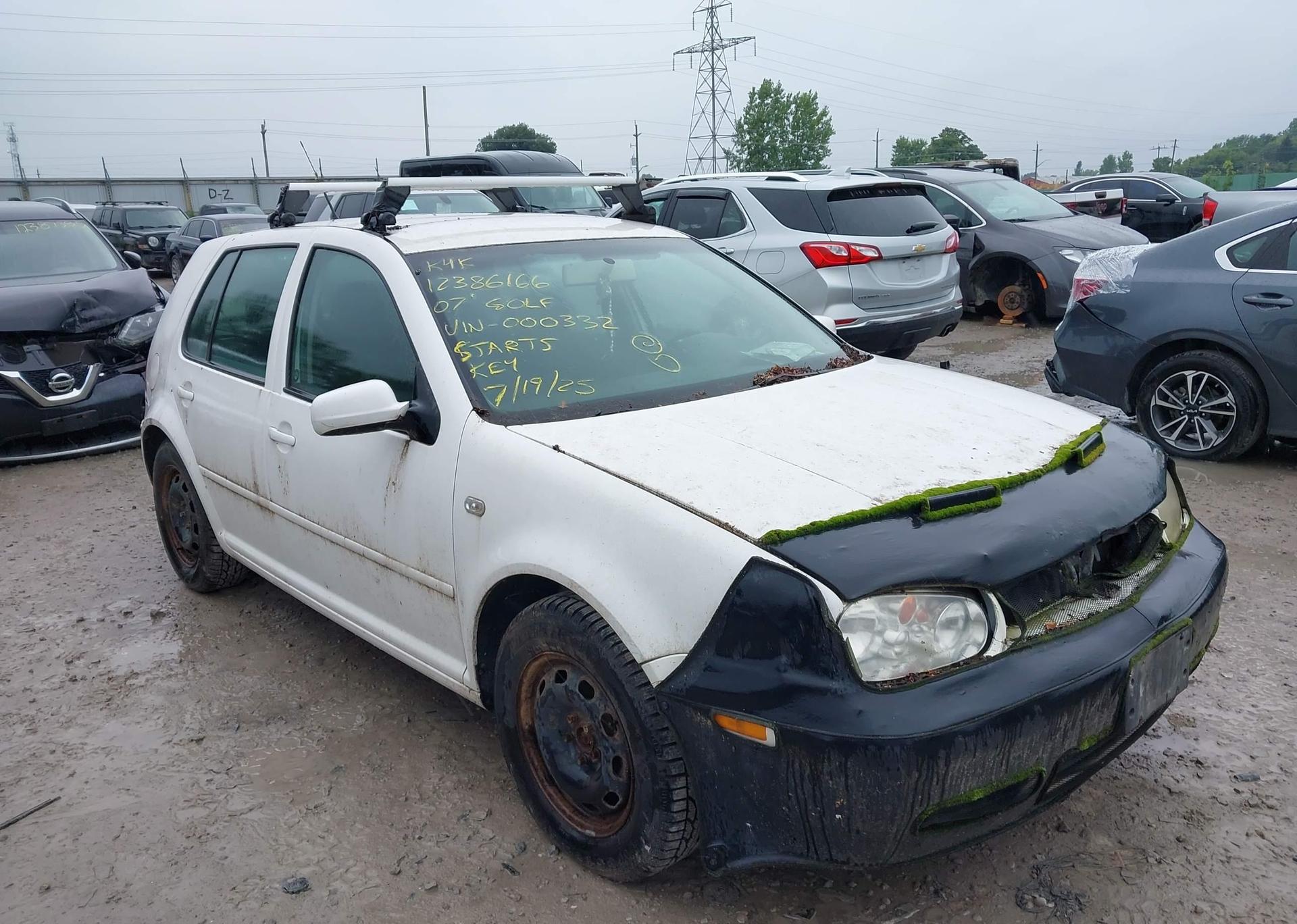 2007 VOLKSWAGEN CITY GOLF