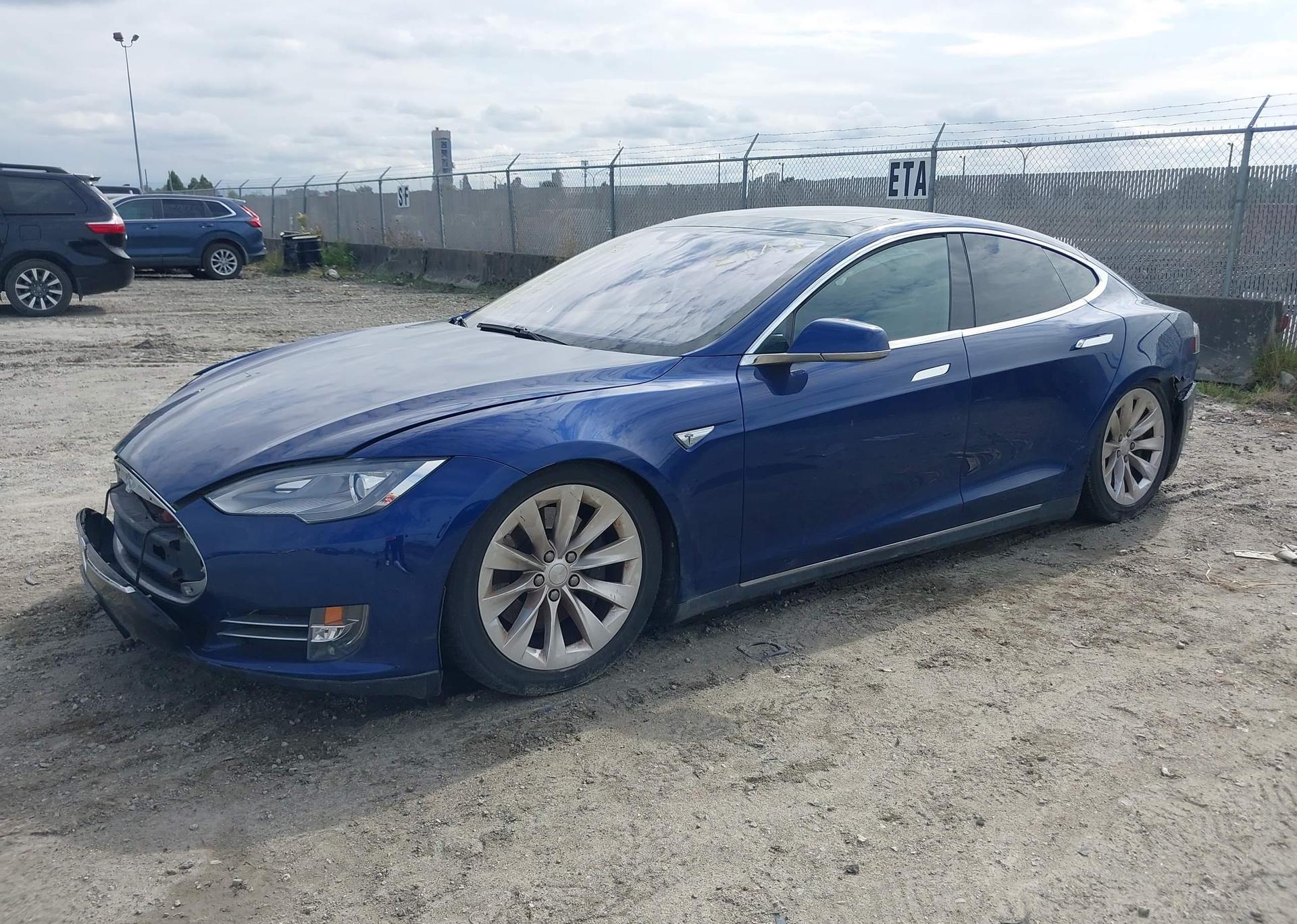 2015 TESLA MODEL S 70D