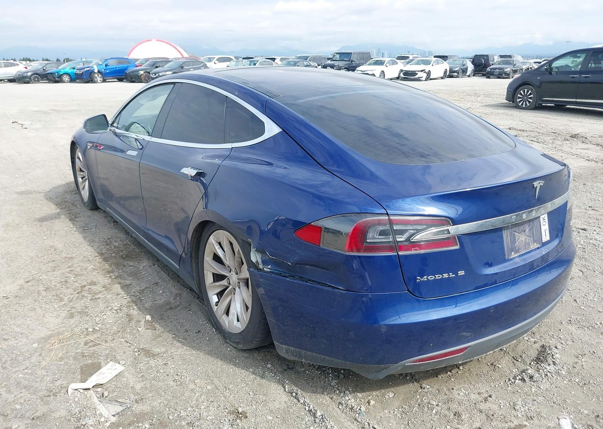2015 TESLA MODEL S 70D