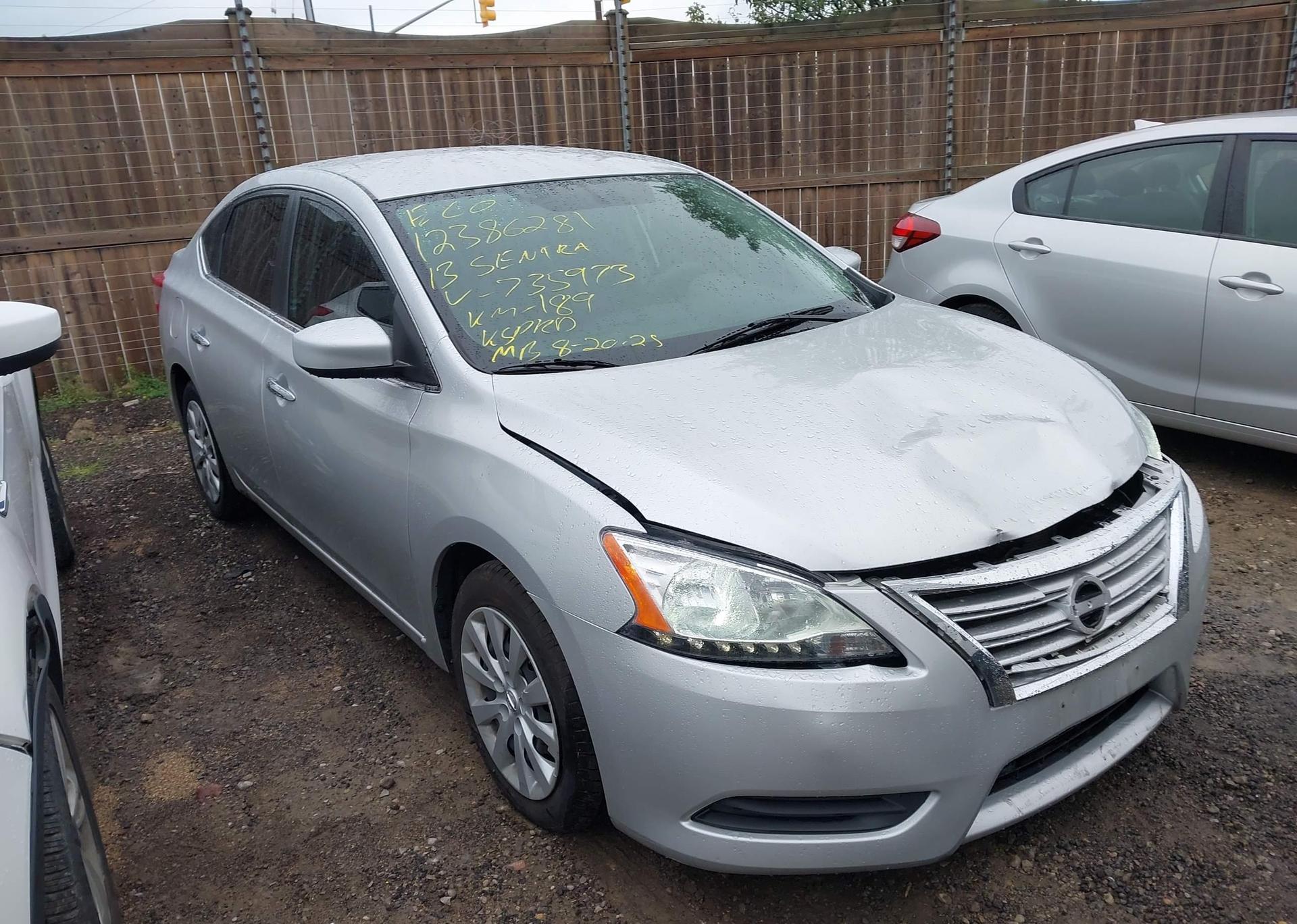 2013 NISSAN SENTRA 1.8 S
