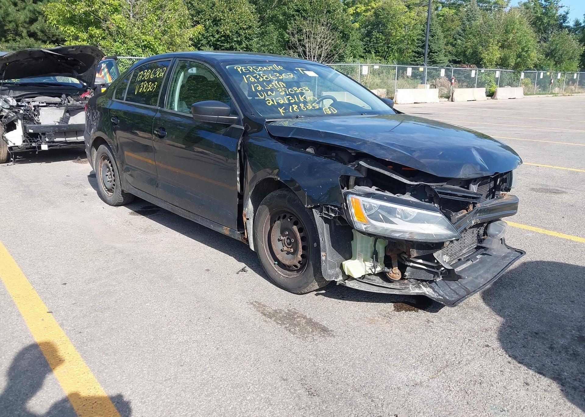 2012 VOLKSWAGEN JETTA S