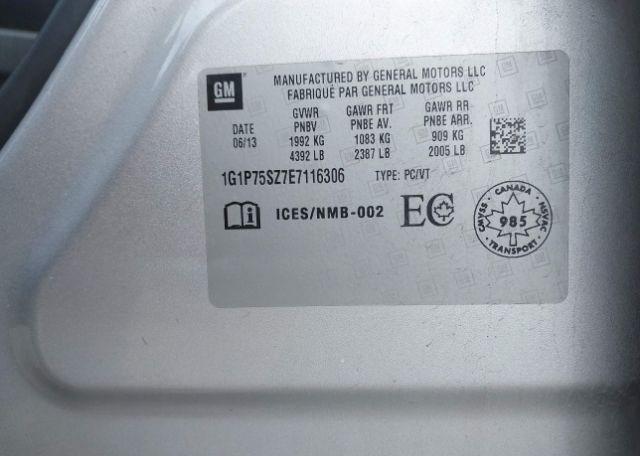 2014 CHEVROLET CRUZE DIESEL