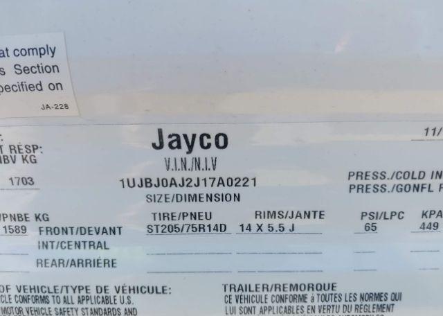 2018 JAYCO JAYFLIGHT SLX