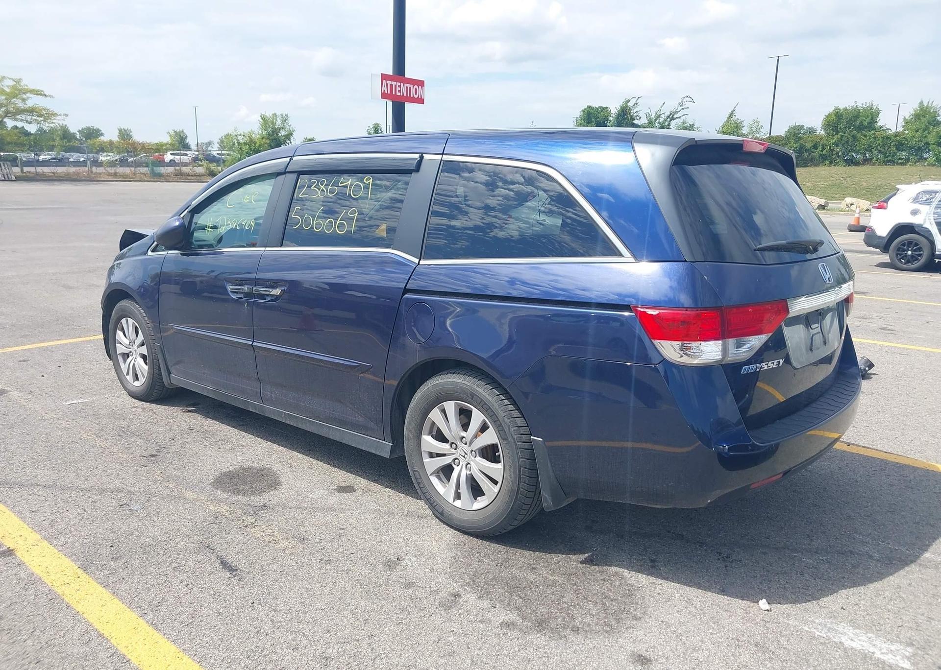 2016 HONDA ODYSSEY
