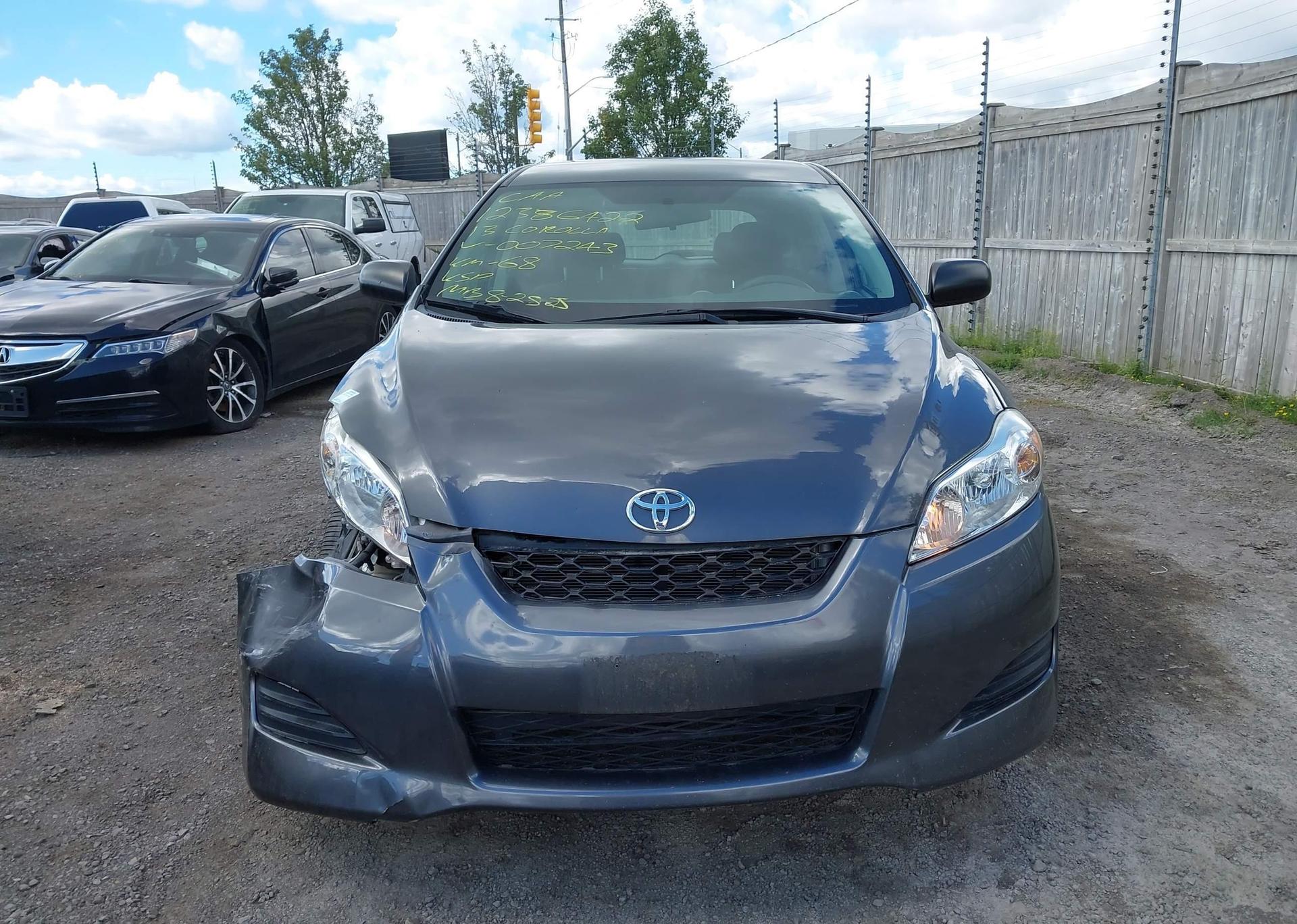 2013 TOYOTA COROLLA MATRIX