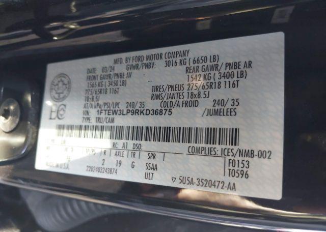 2024 FORD F-150 XLT