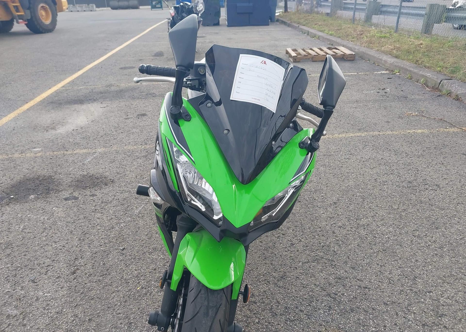 2017 KAWASAKI EX650 F