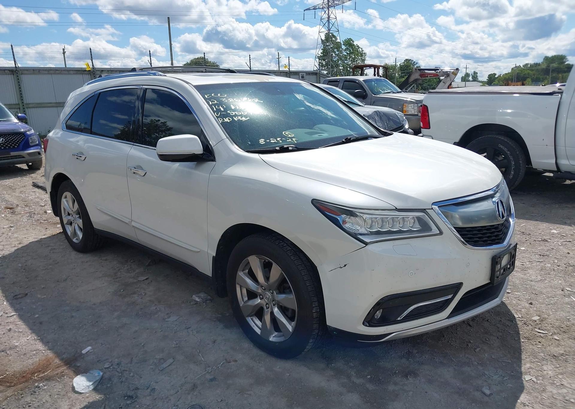 2014 ACURA MDX ELITE PACKAGE