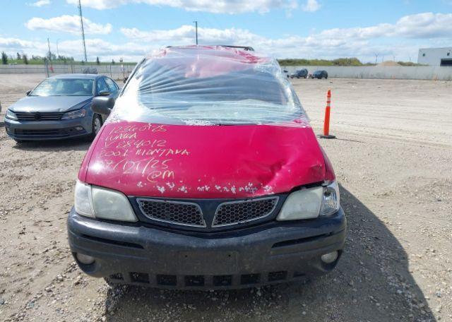 2001 PONTIAC MONTANA GT