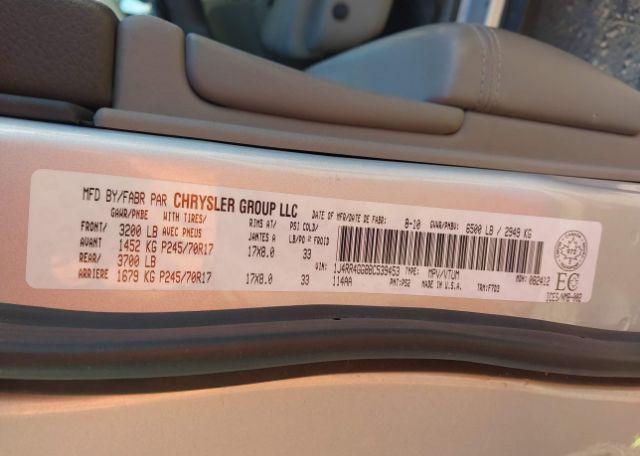 2011 JEEP GRAND CHEROKEE LAREDO