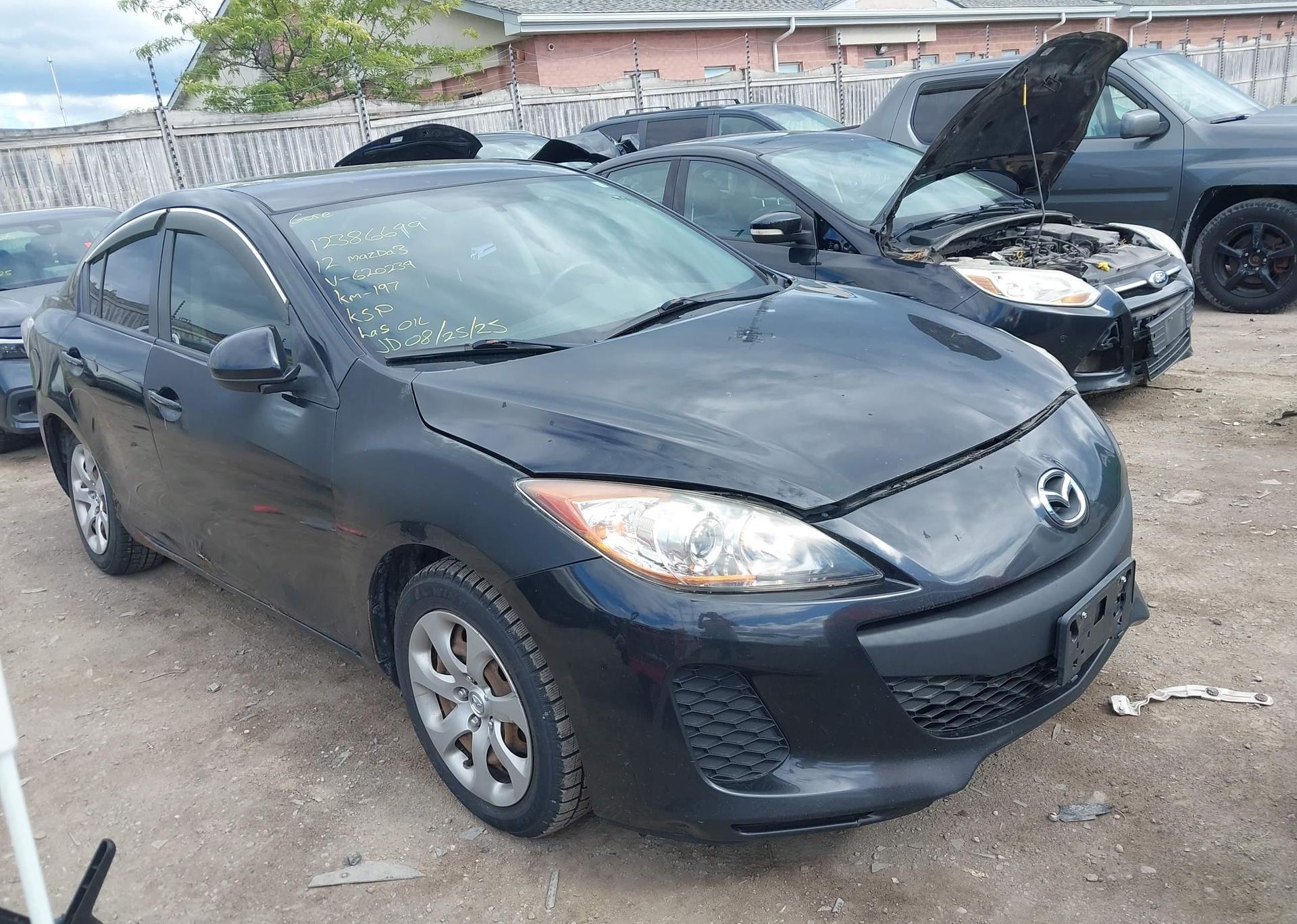 2012 MAZDA MAZDA3 GX