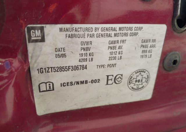 2005 CHEVROLET MALIBU LS