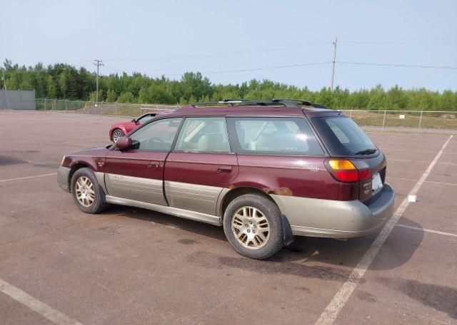 2001 SUBARU OUTBACK H6-3.0