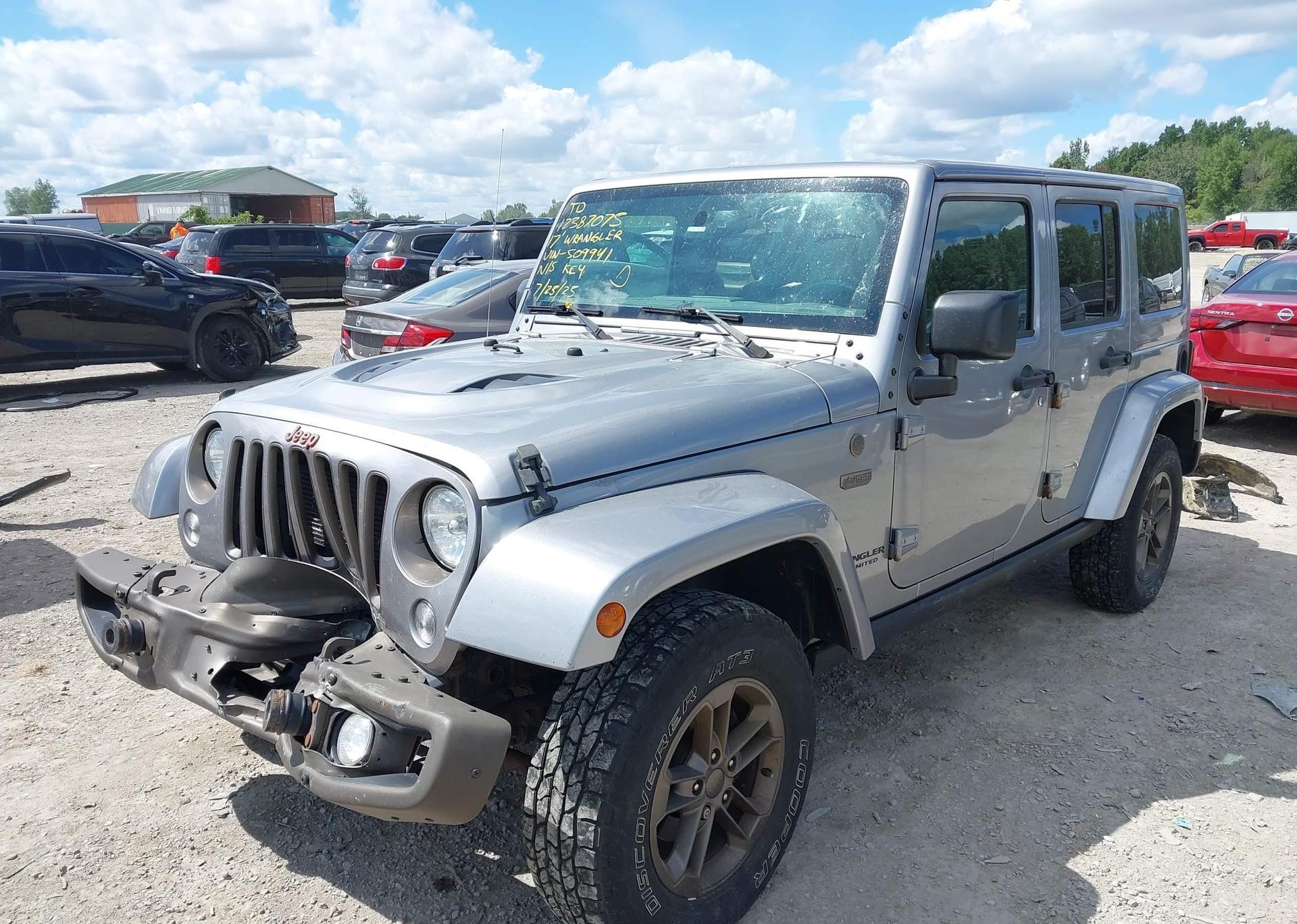 2017 JEEP WRANGLER UNLIMITED SAHARA