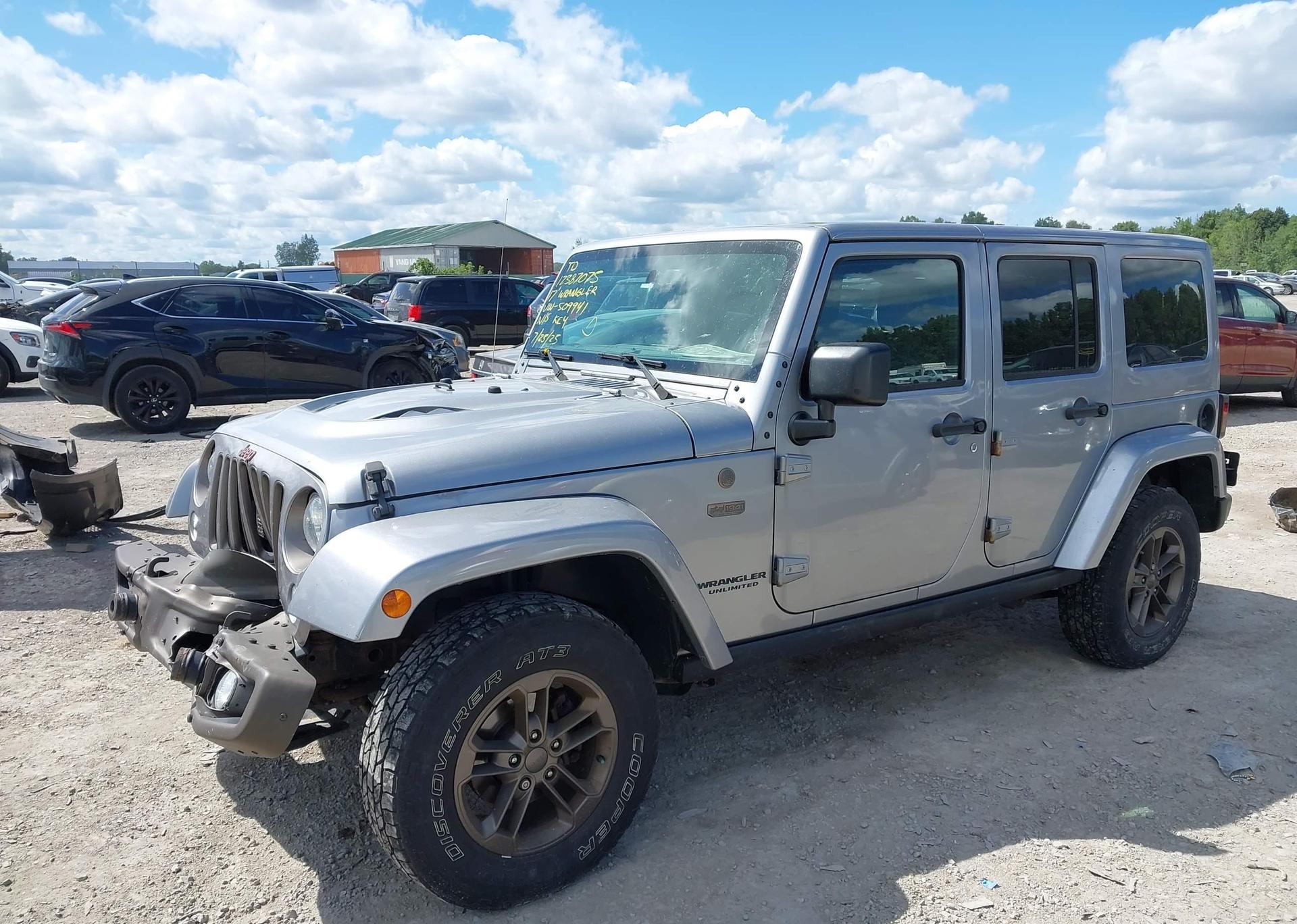 2017 JEEP WRANGLER UNLIMITED SAHARA