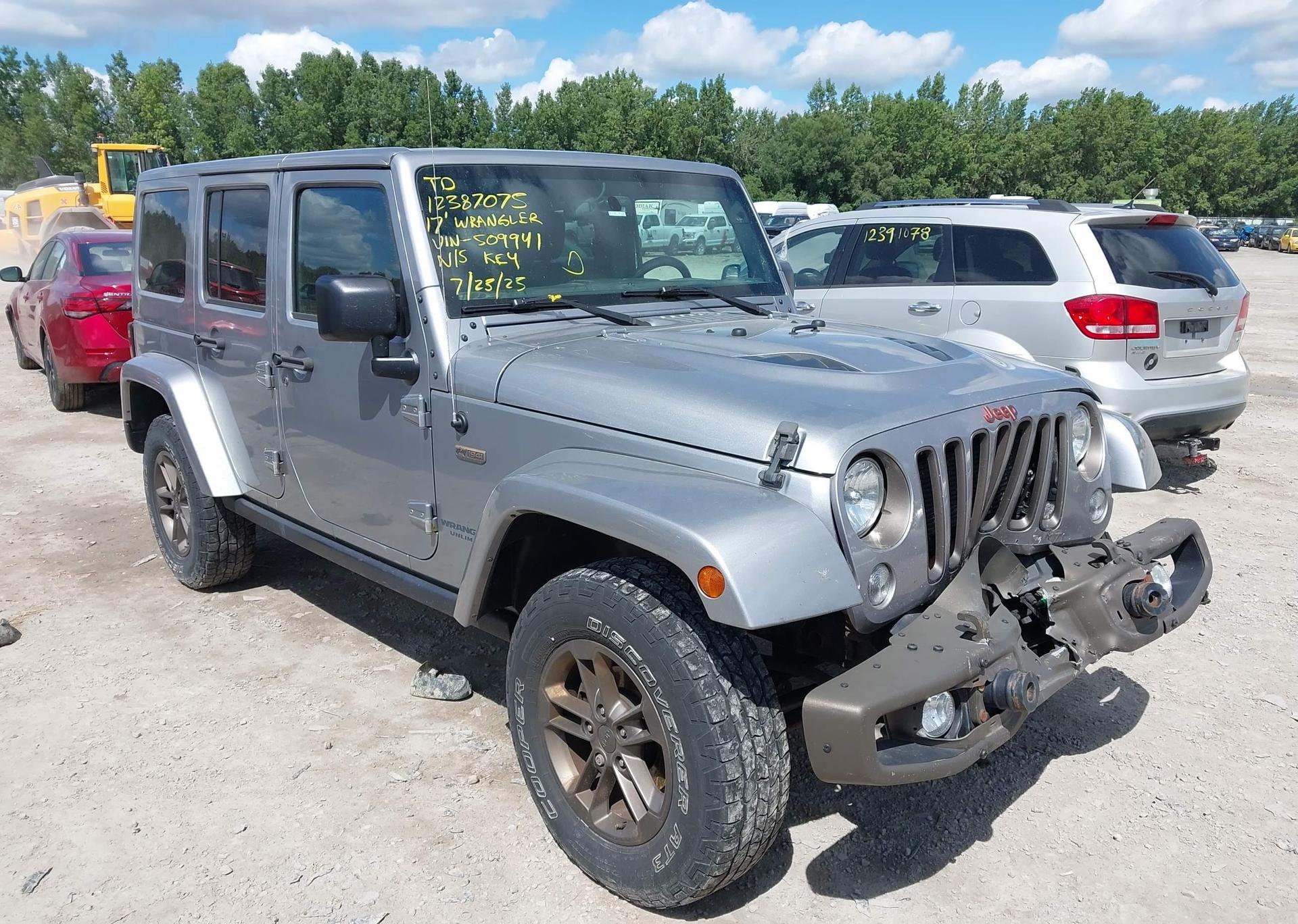 2017 JEEP WRANGLER UNLIMITED SAHARA
