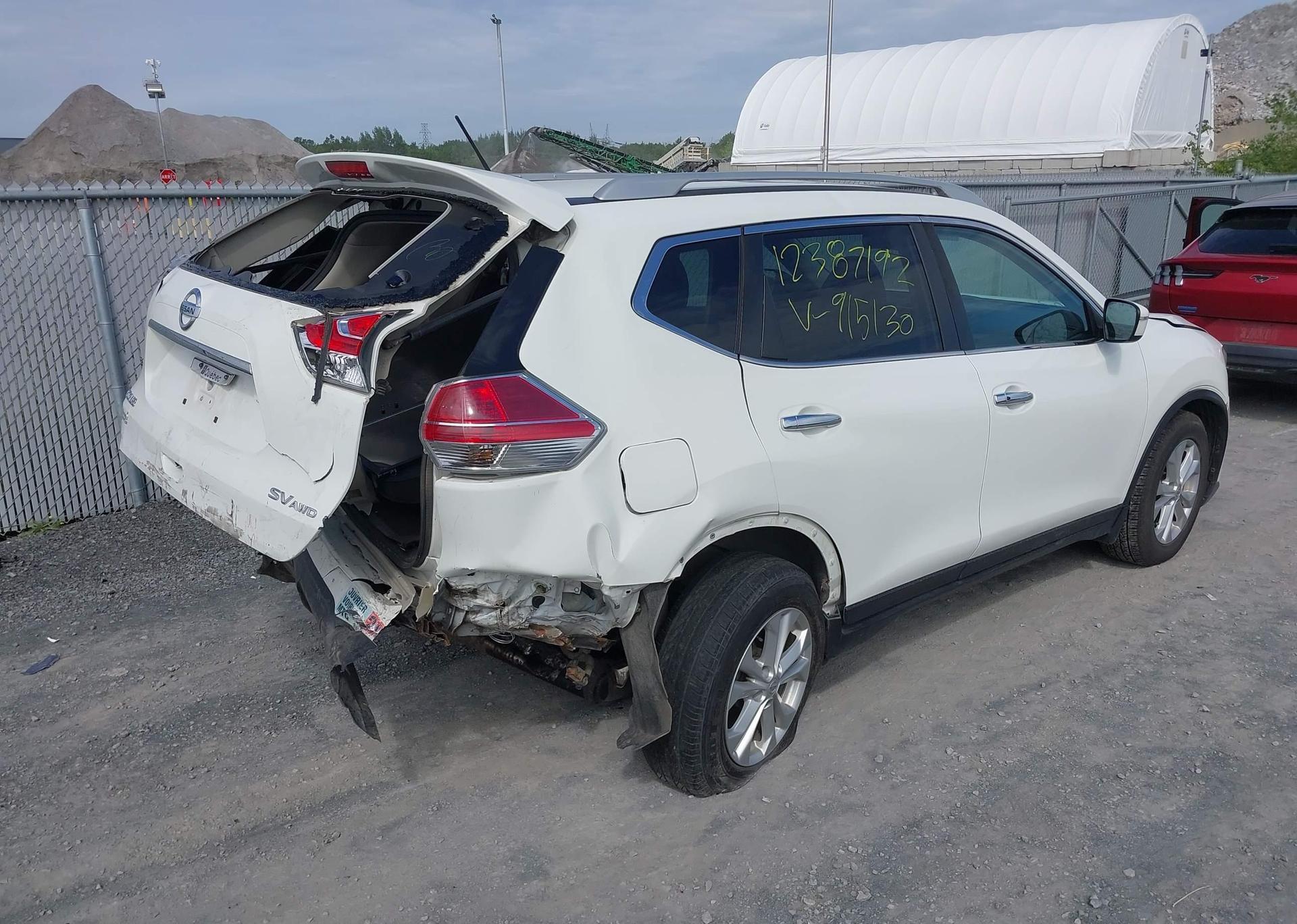 2016 NISSAN ROGUE S