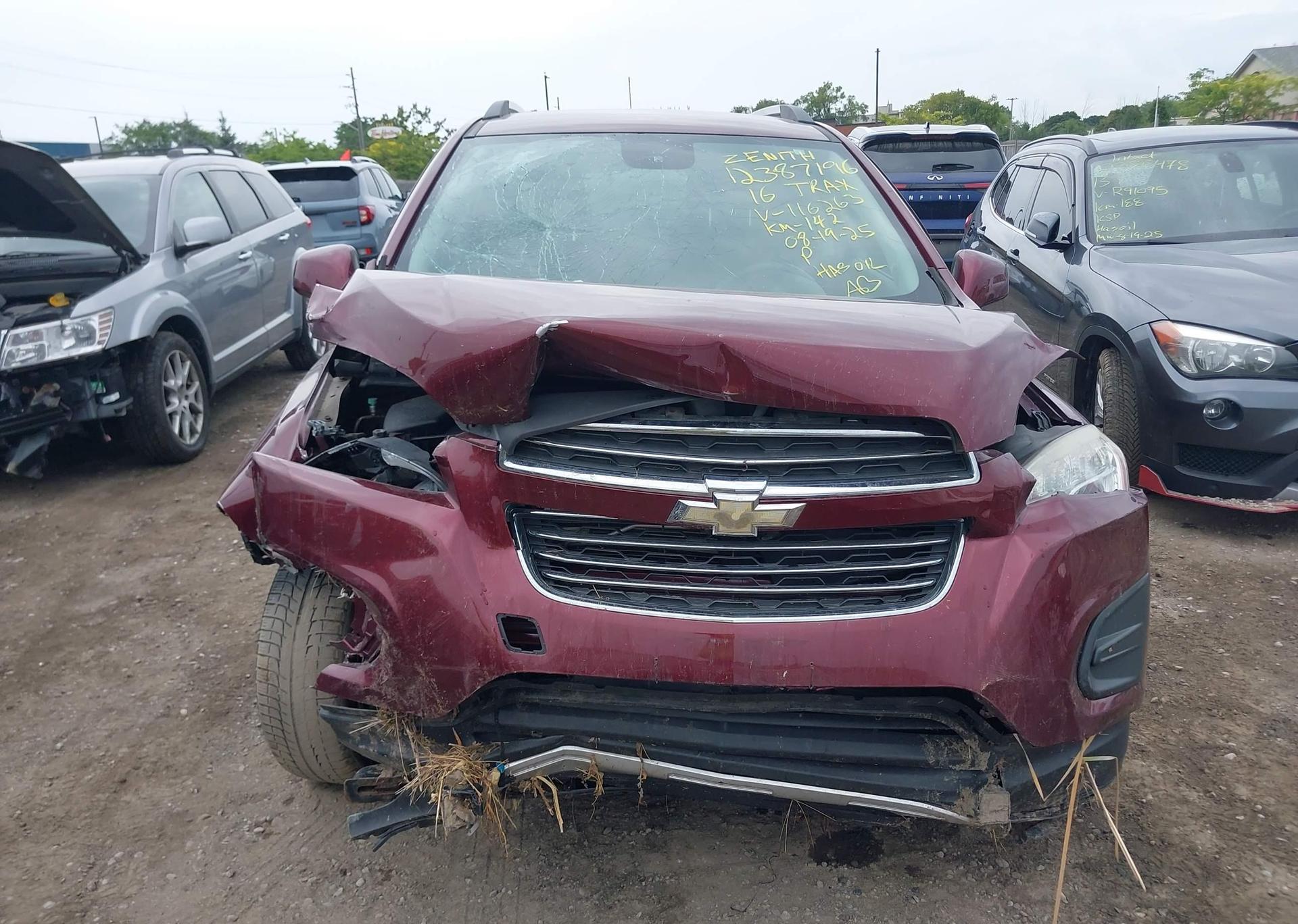 2016 CHEVROLET TRAX 1LT