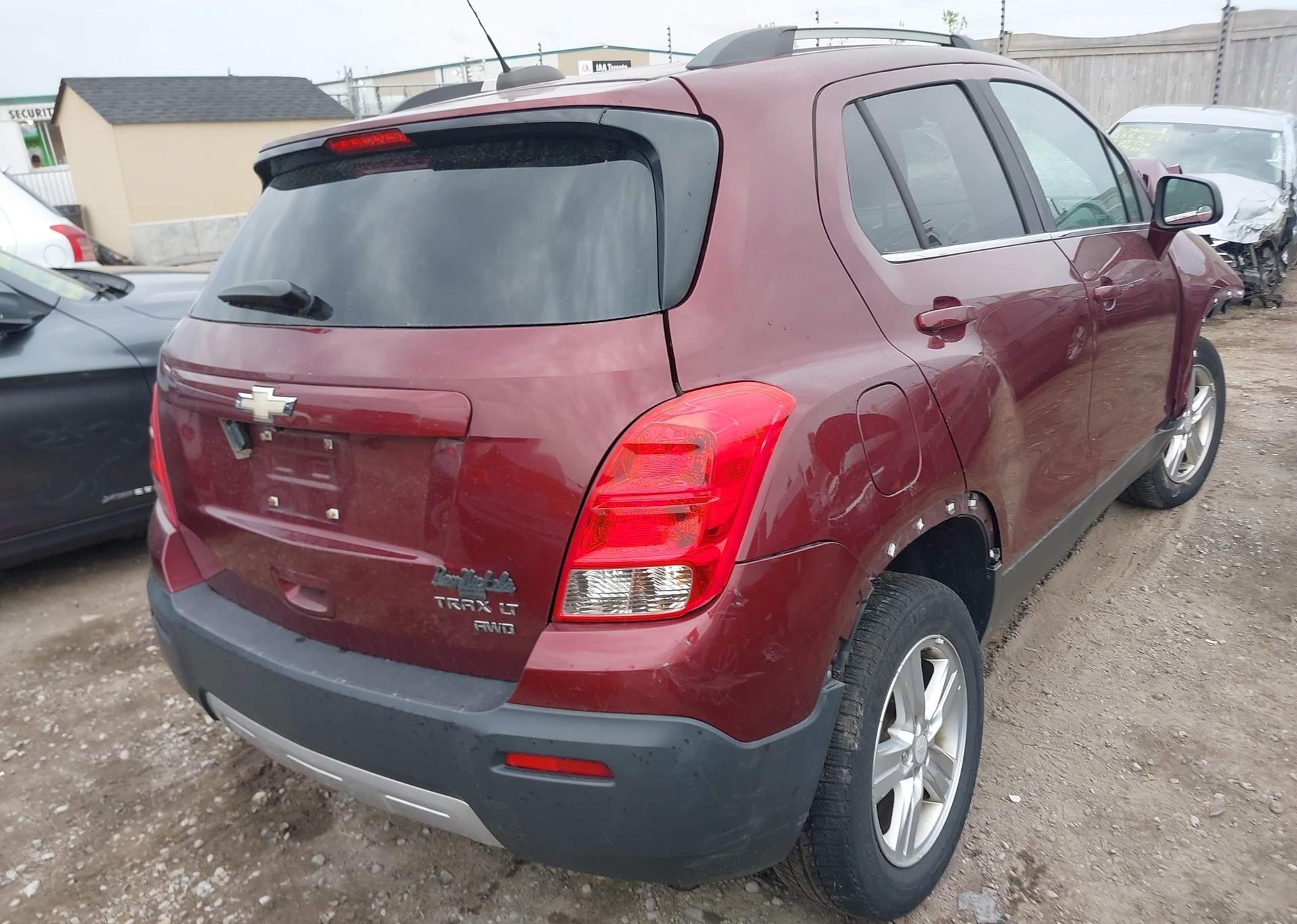 2016 CHEVROLET TRAX 1LT