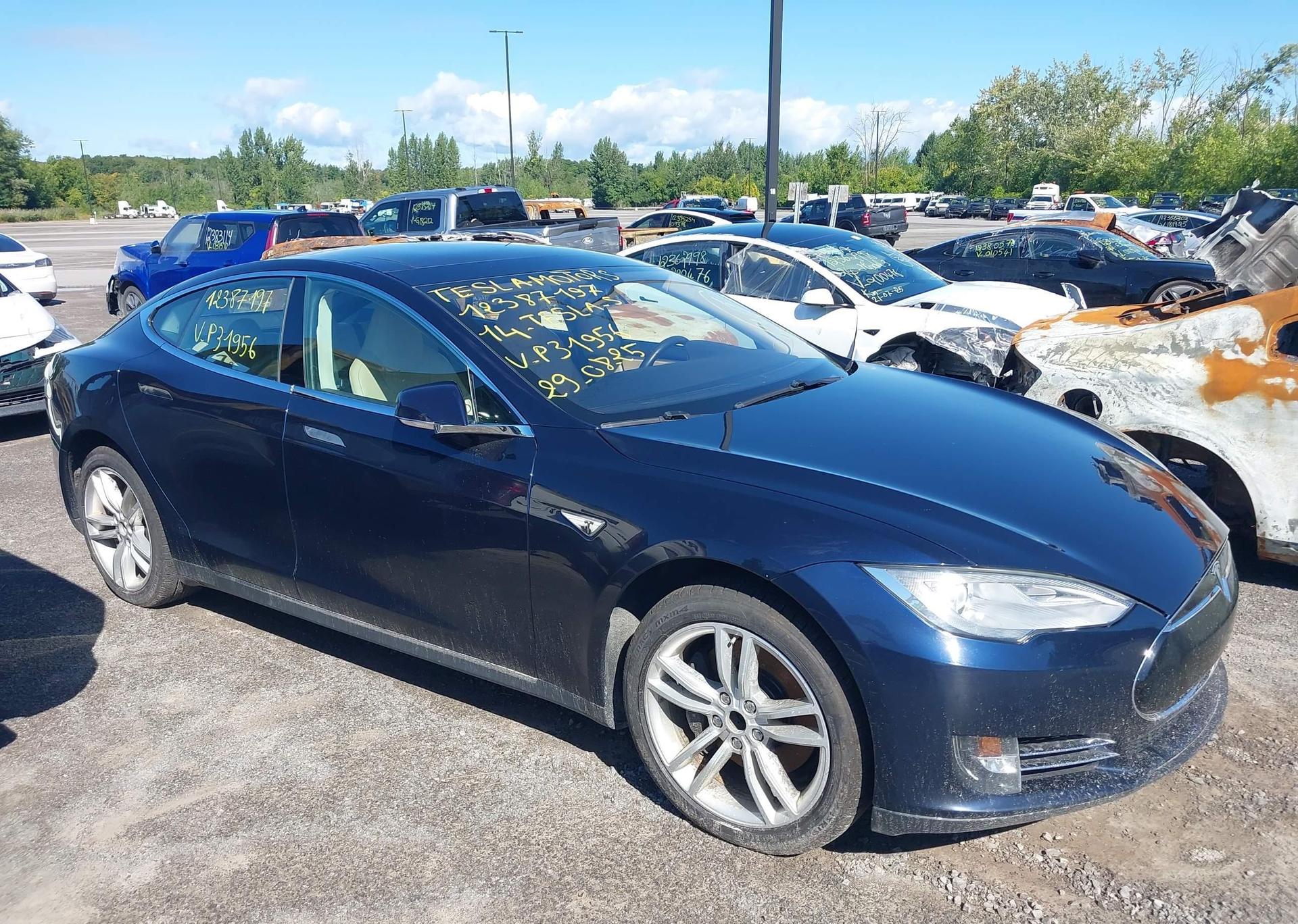 2014 TESLA MODEL S